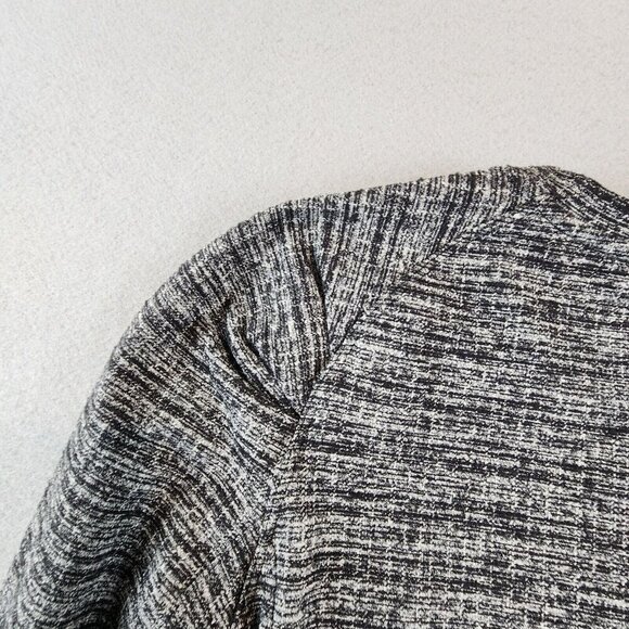 Lululemon Extra Mile Long Sleeve Running Pull-on Luon Suited‎ Jacquard Black 6 - Picture 8 of 12